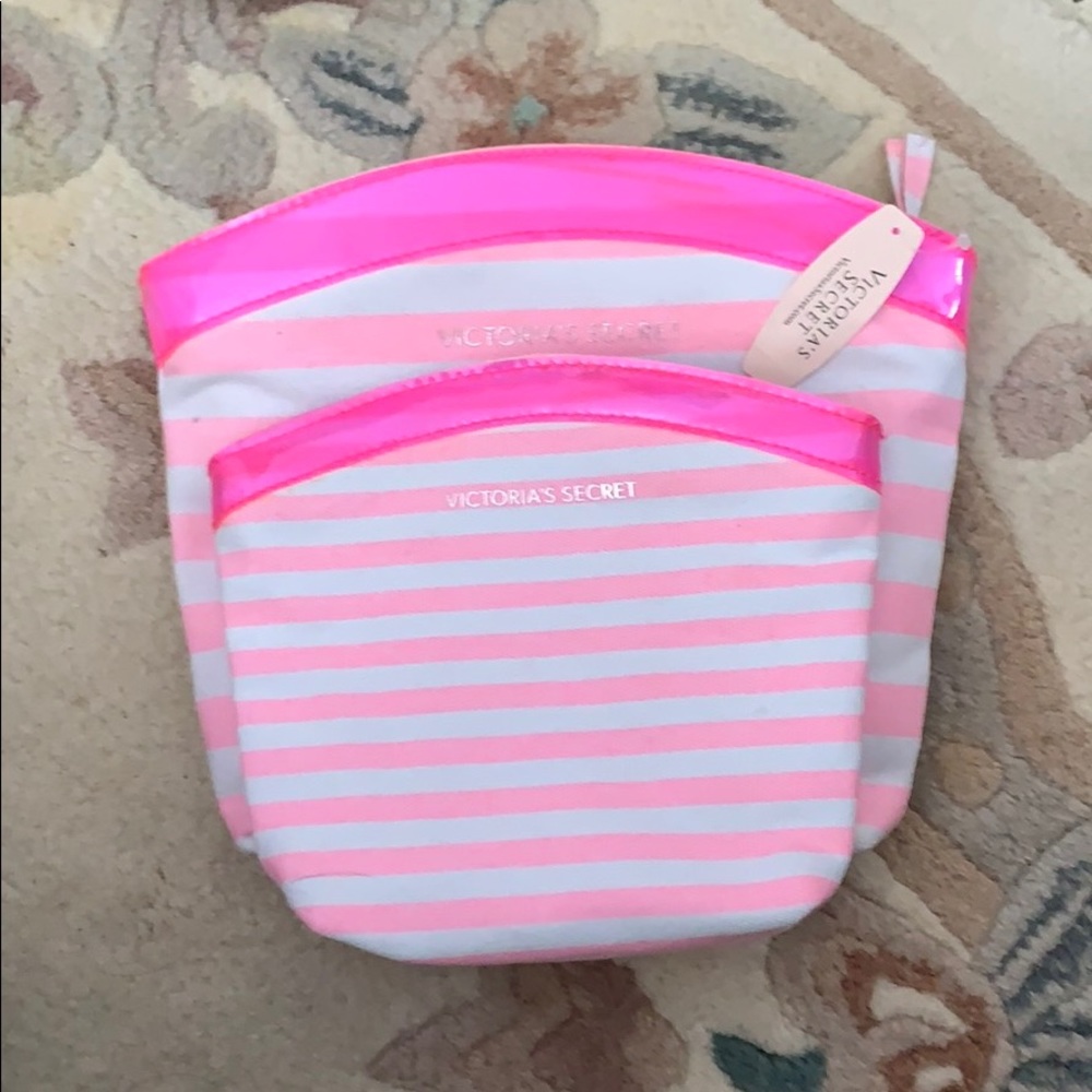 Victoria secret makeup bag set